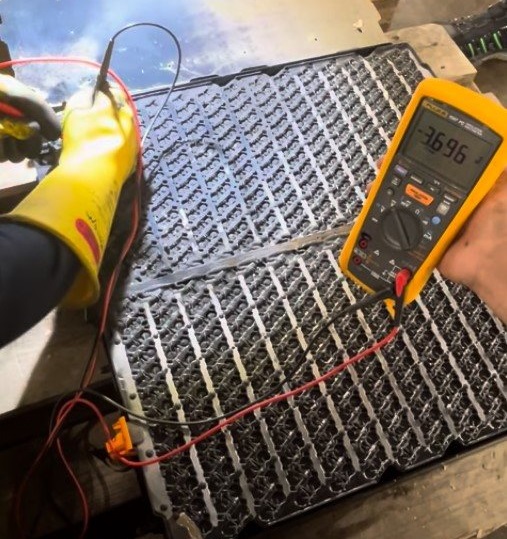 Energy storage system module inspection