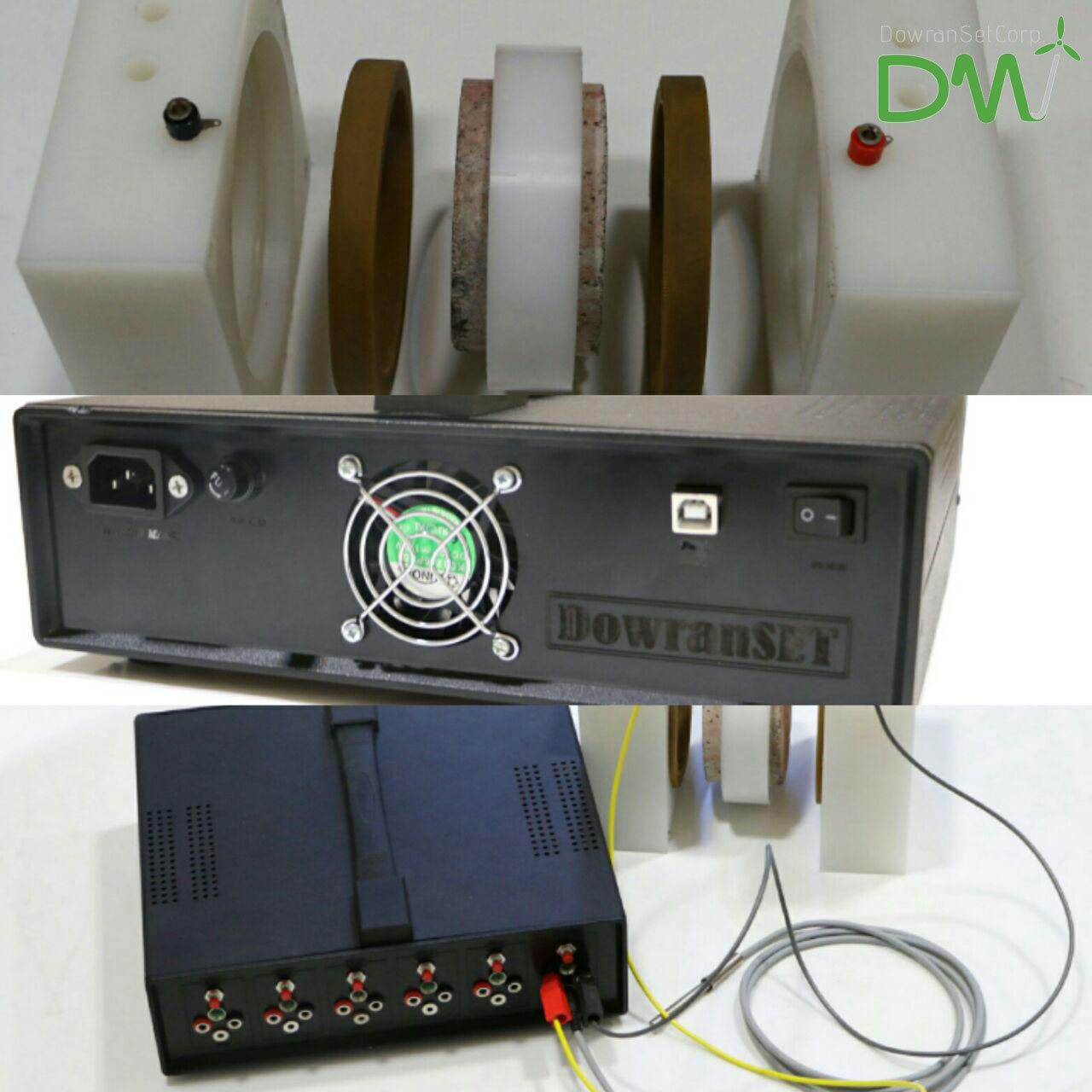 Rapid chloride migration test measurement system