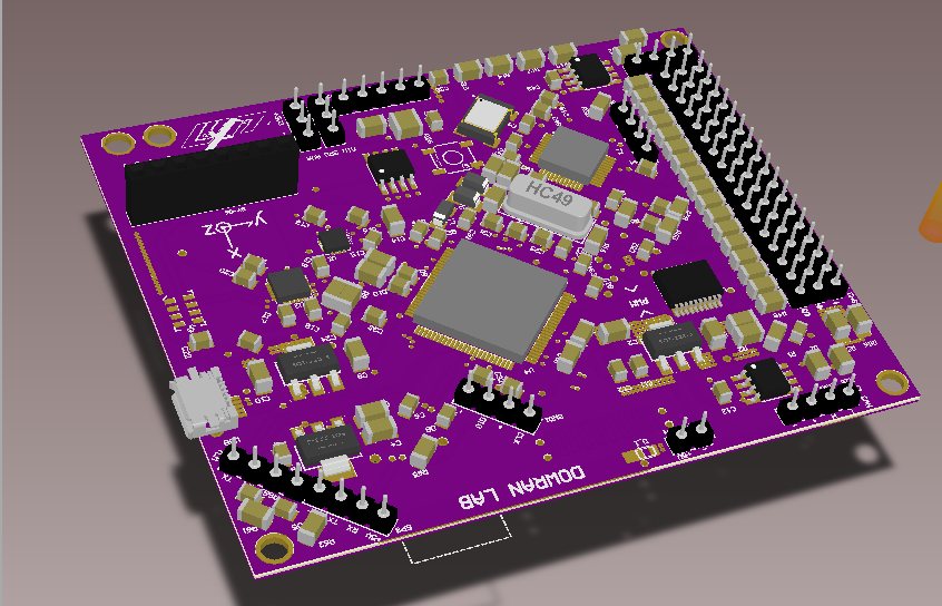 Autopilot PCB render
